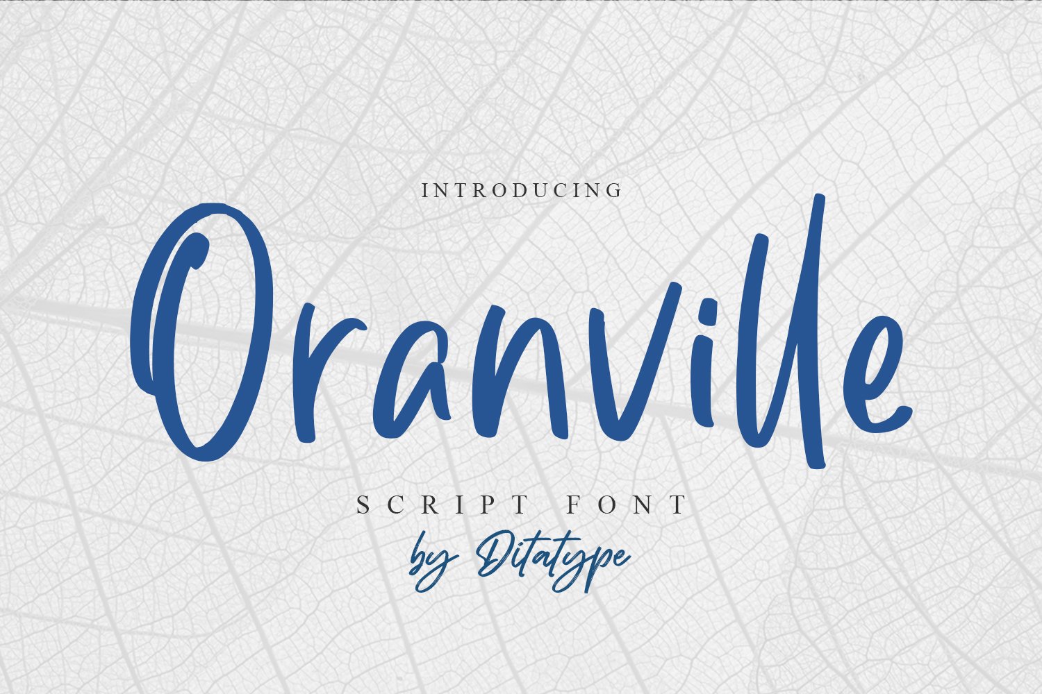 Oranville cover image.