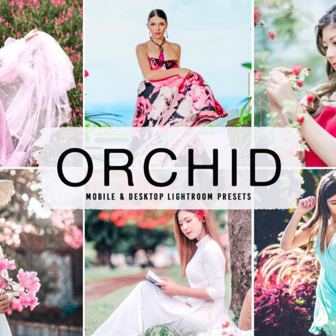 Orchid Pro Lightroom Presetscover image.