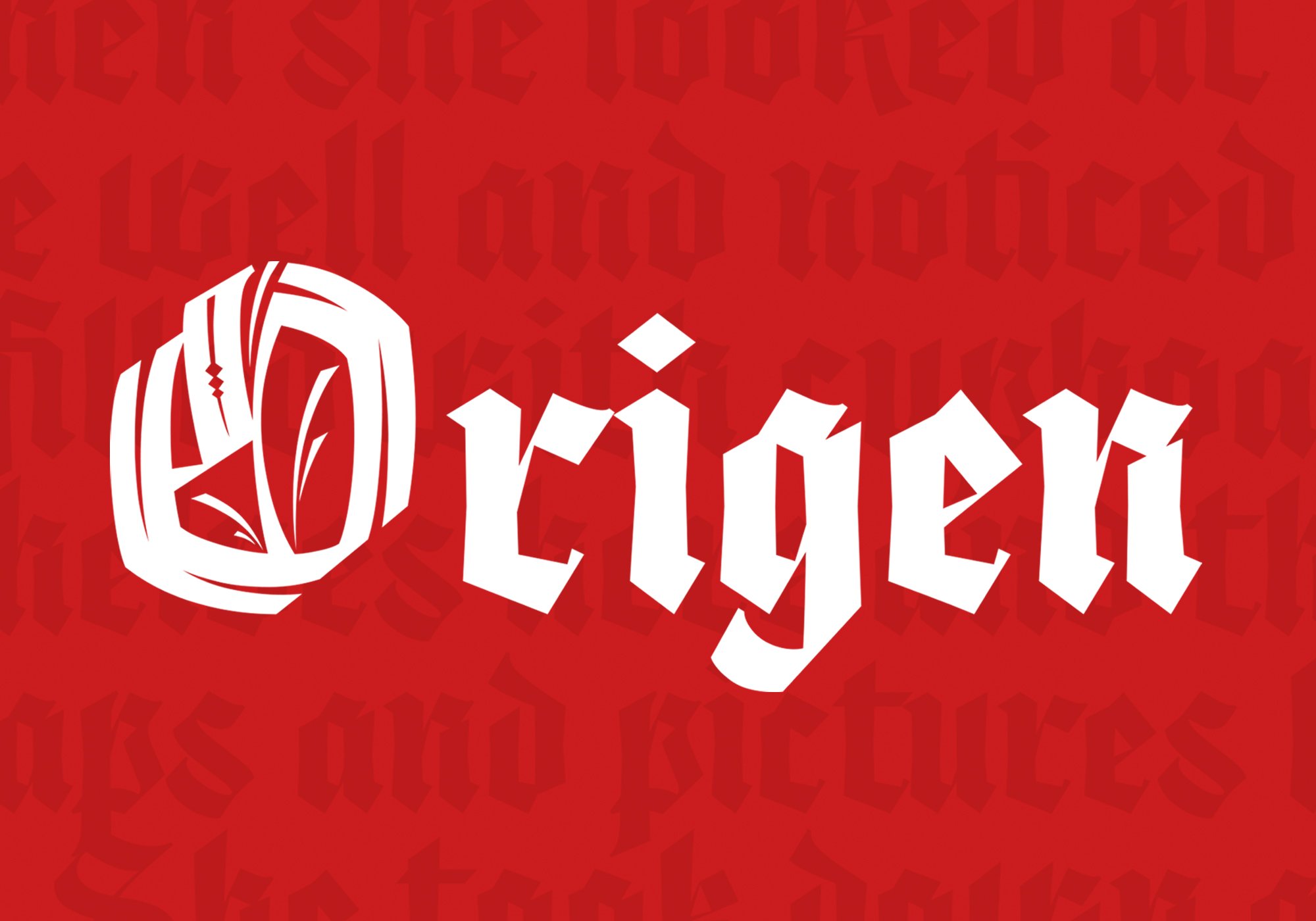 Origen Family Font cover image.