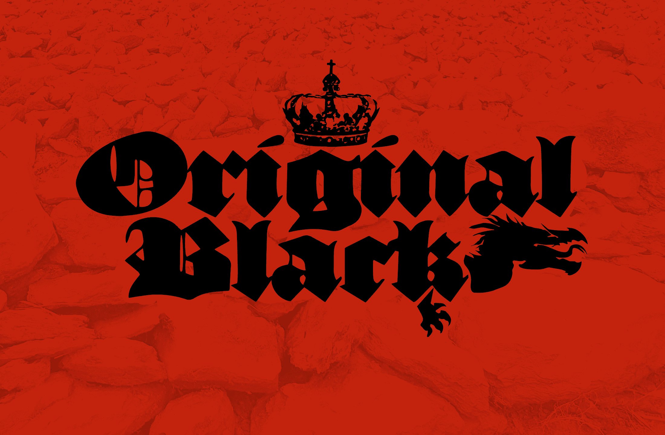 Original — 4 Bold Blackletter Fonts cover image.