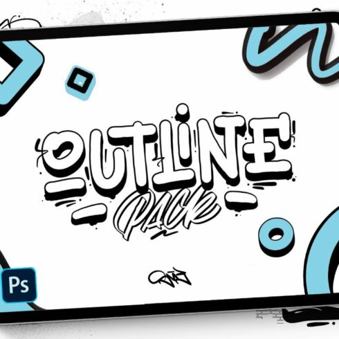 Outline Pack - Brushes for Photoshopcover image.