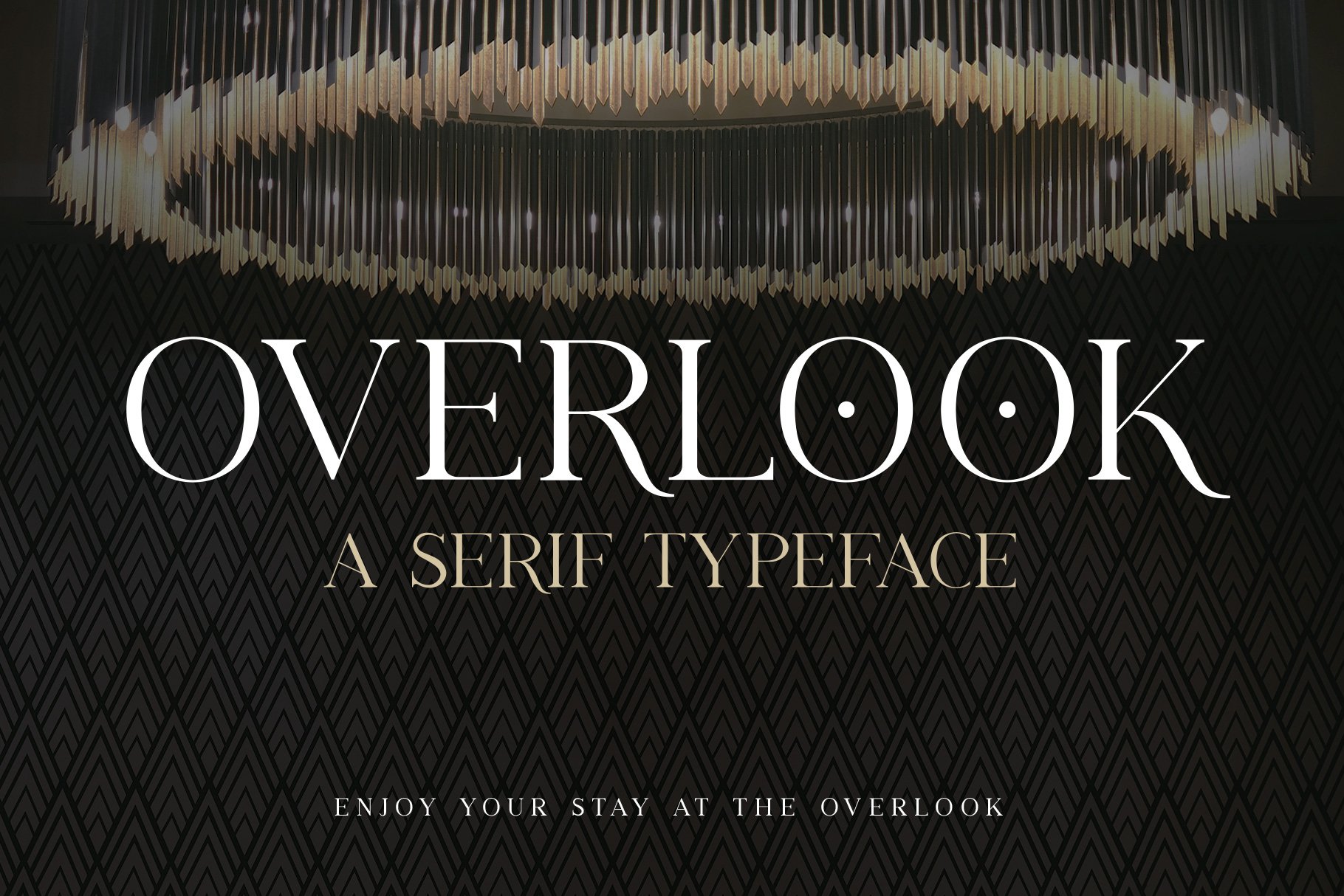 Overlook - A Serif Typeface cover image.