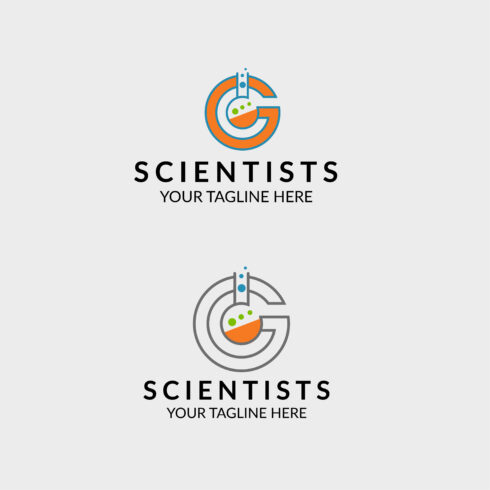 G scientists logo design cover image.