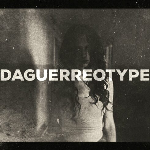 Daguerreotype - Photoshop Templatecover image.