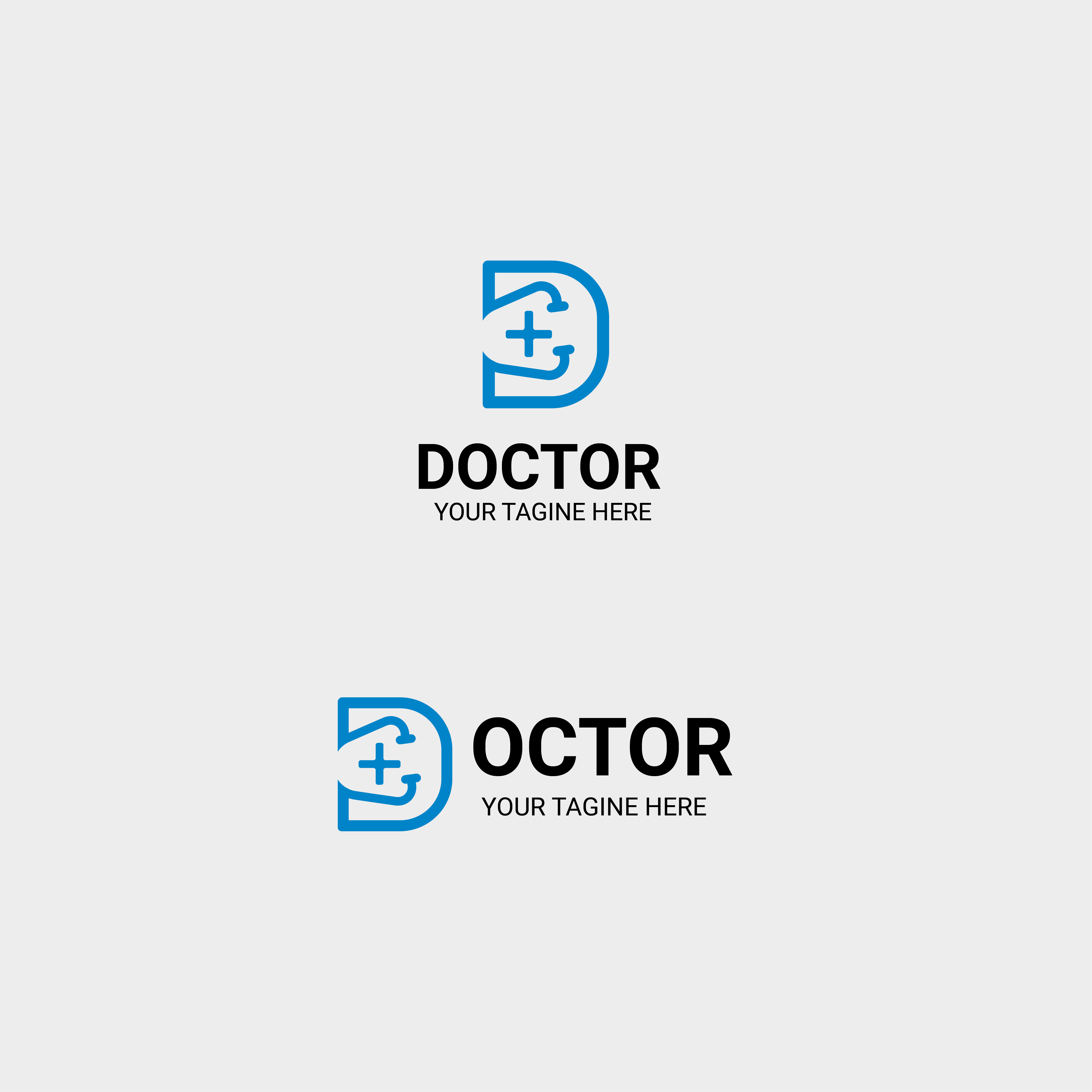 d letter logo design cover image.