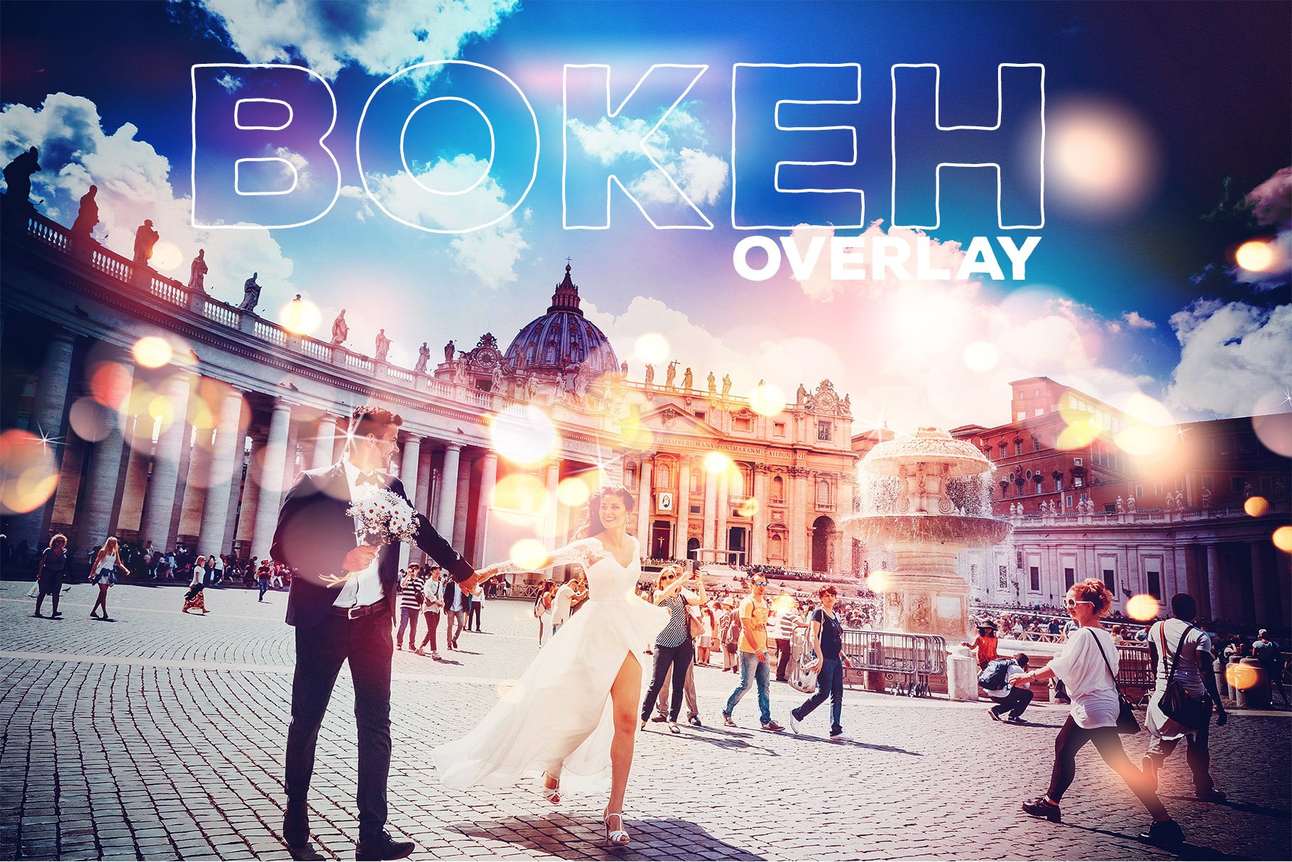 100 Light Bokeh Photo Overlayscover image.