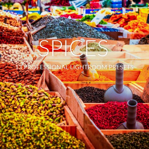 Spices Lr Presetscover image.