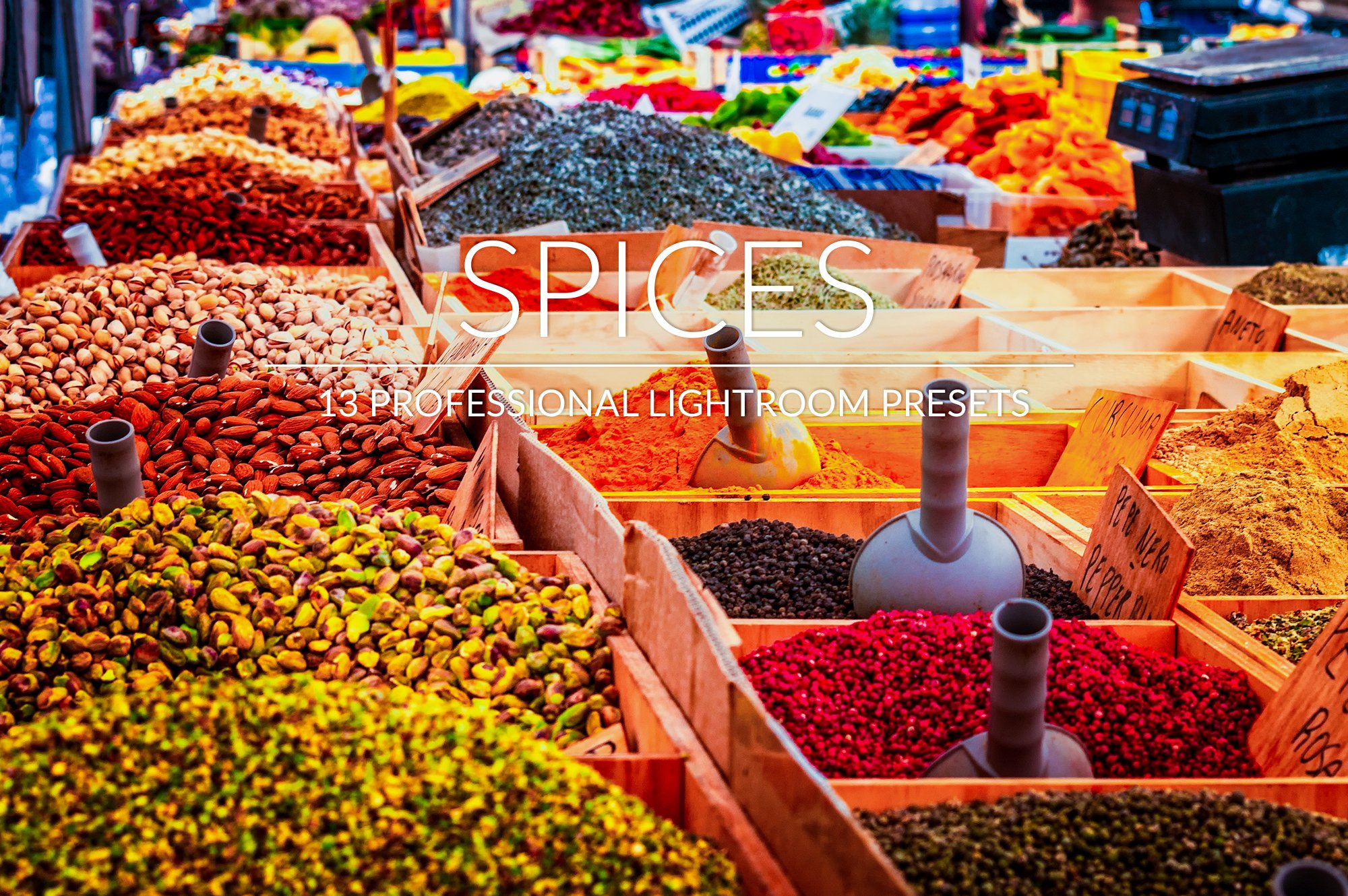 Spices Lr Presetscover image.