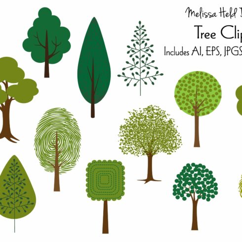 Tree Clipart cover image.