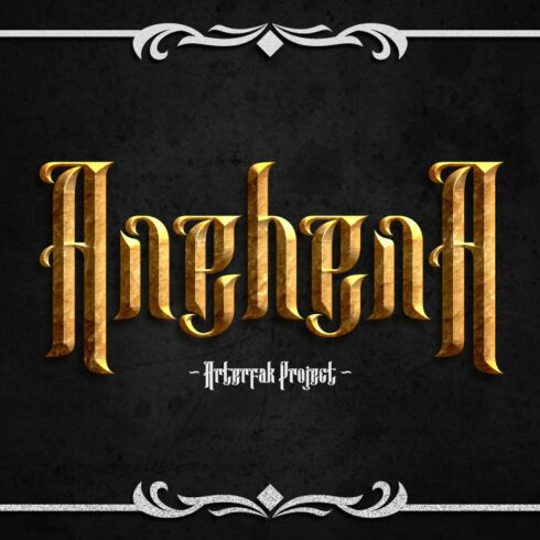 Anehena Typeface cover image.