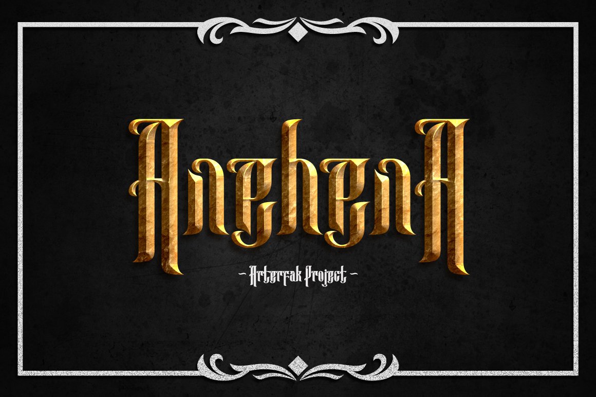Anehena Typeface cover image.
