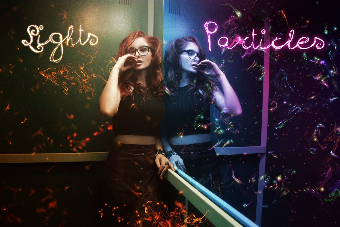 Lights & Particles - Photoshop Packcover image.