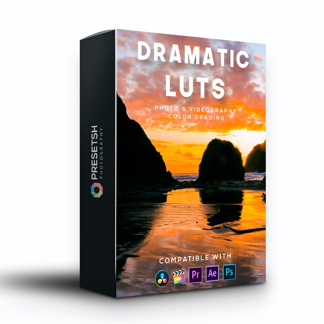 Dramatic LUTs for Color Gradingcover image.