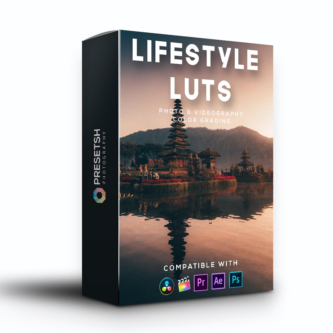 Lifestyle LUTs for Color Gradingcover image.