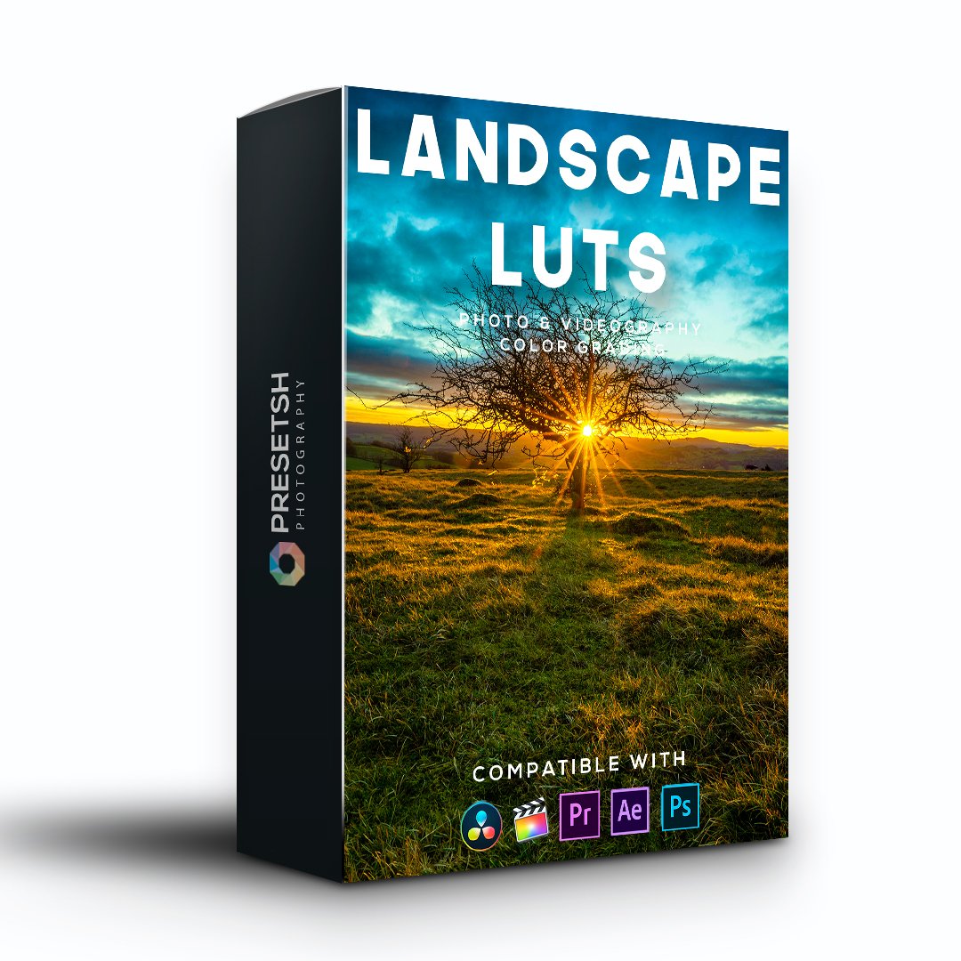 Landscape LUTs for Color Gradingcover image.