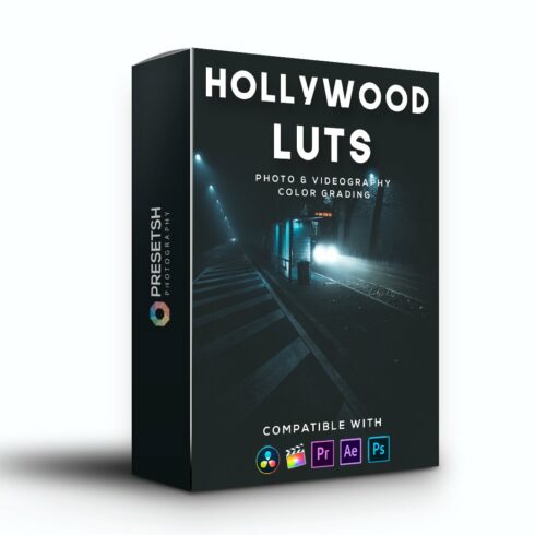 Hollywood LUTs for Color Gradingcover image.