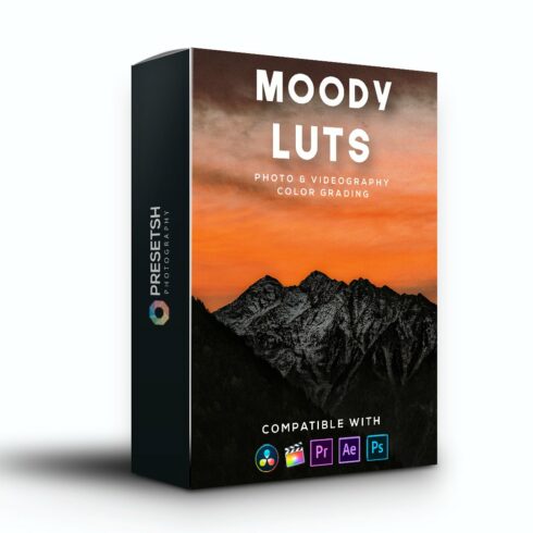 Moody LUTs for Color Gradingcover image.