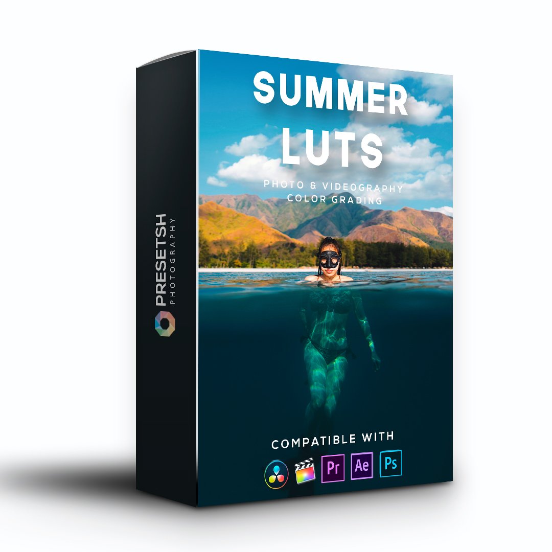 Summer LUTs for Color Gradingcover image.