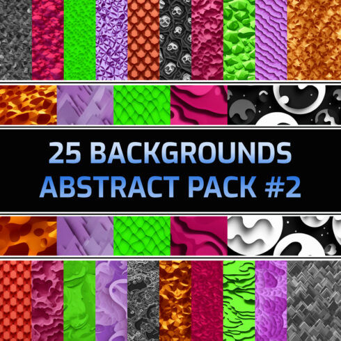 25 Abstract Vertical Background Images – Pack 2 cover image.