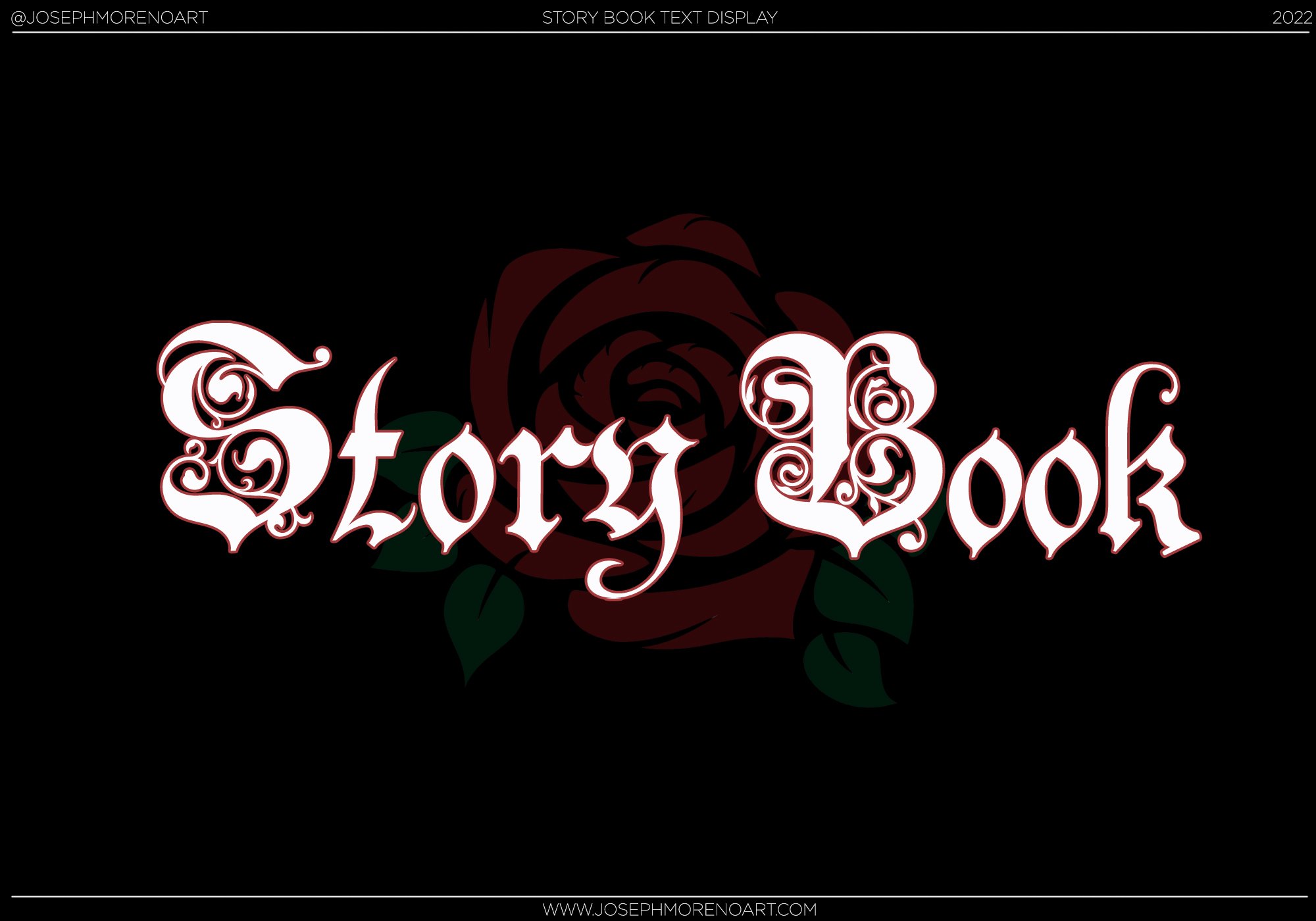 Story Book Text cover image.