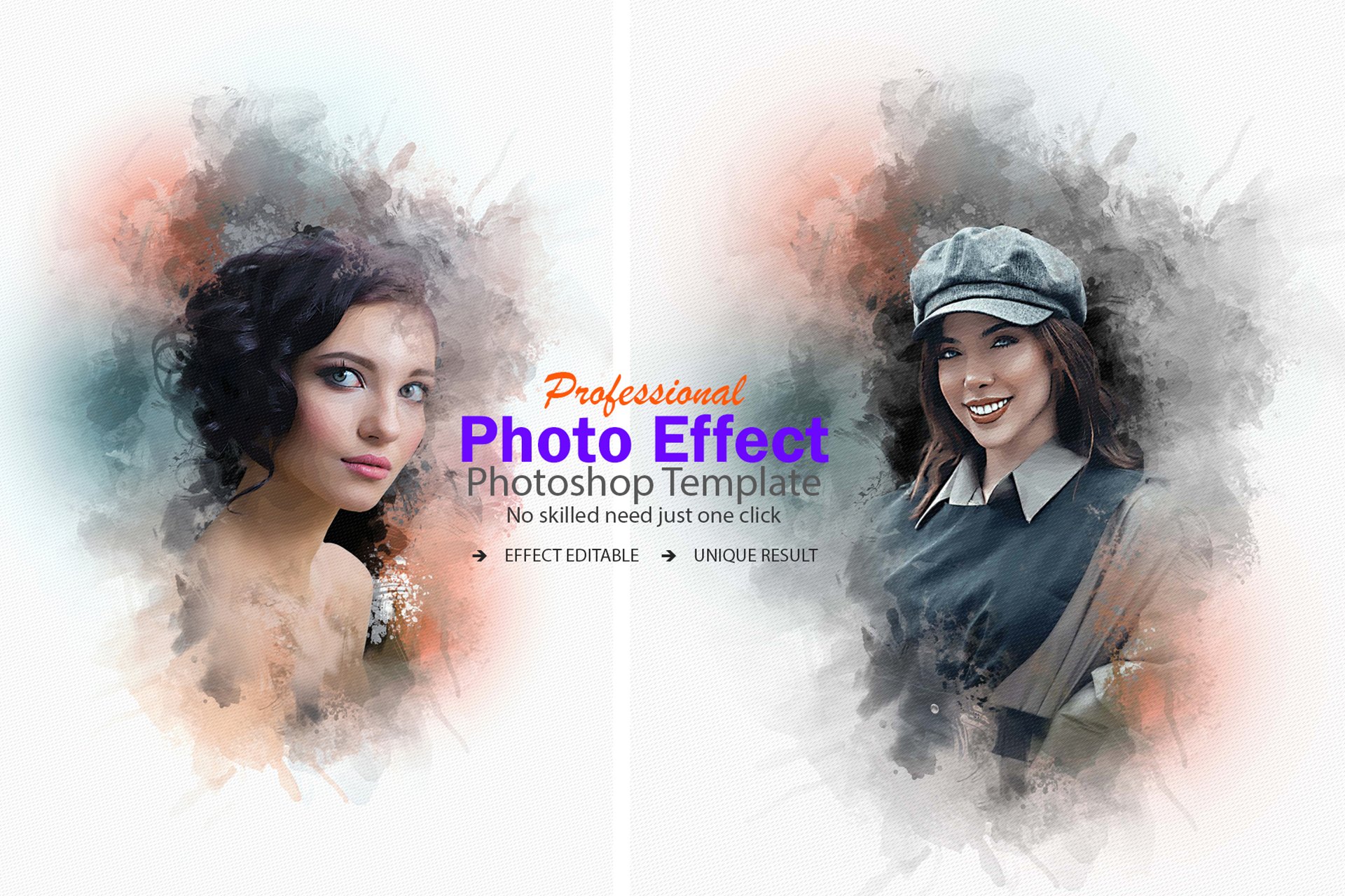 Professional Photo Effect Templatecover image.