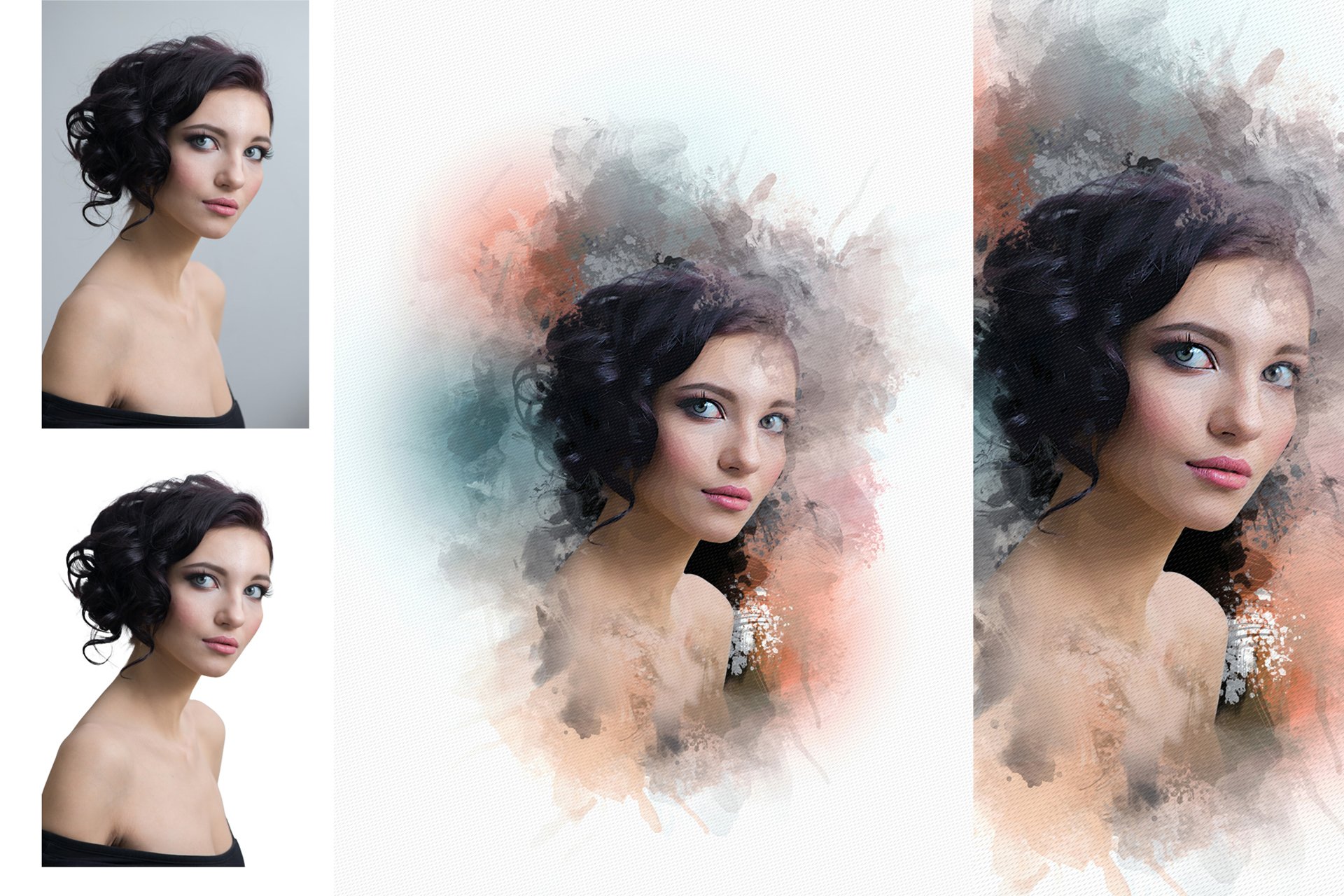 paint effect photo template 02 108