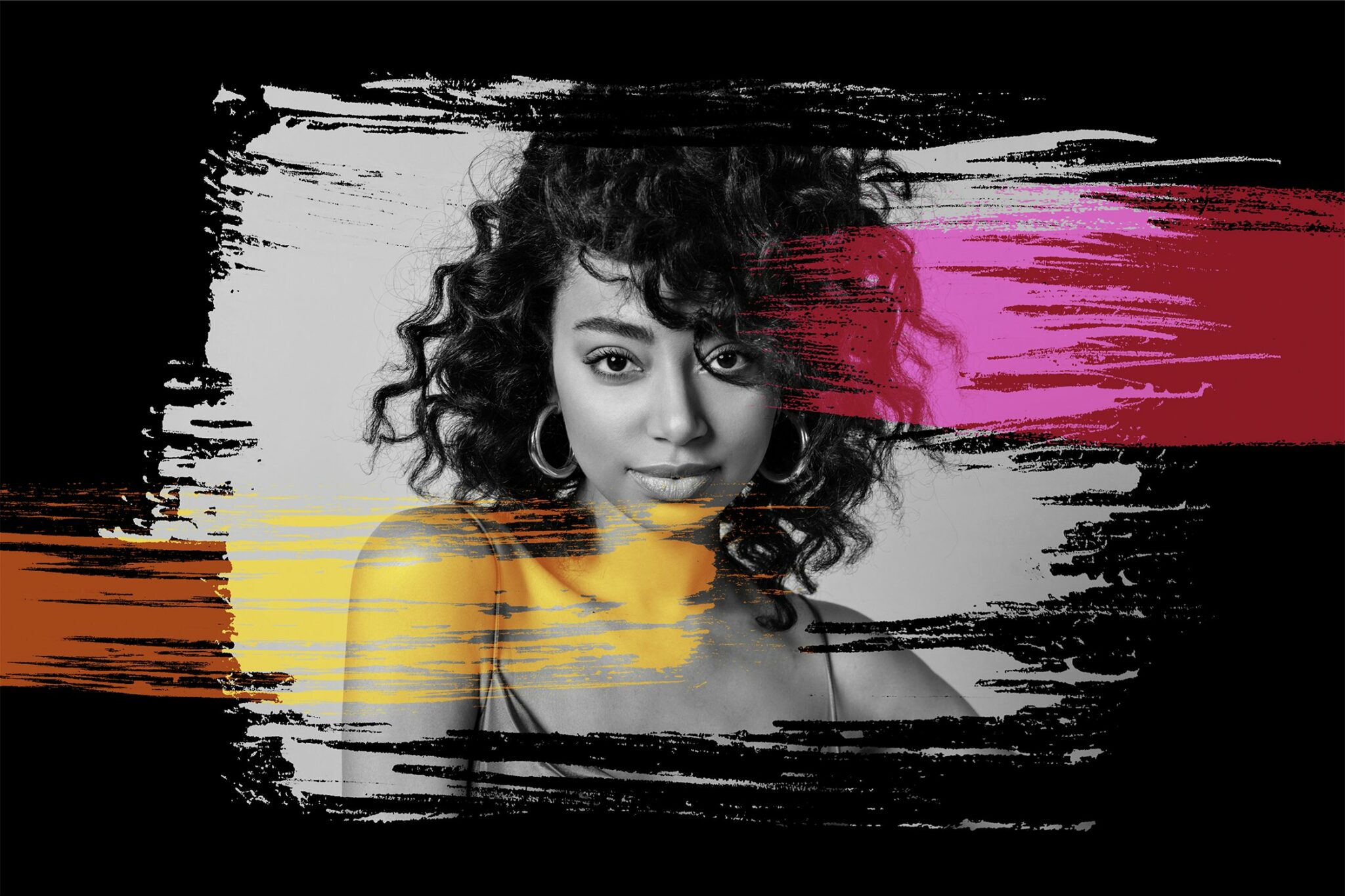 Paint Stroke Photo Effect MasterBundles