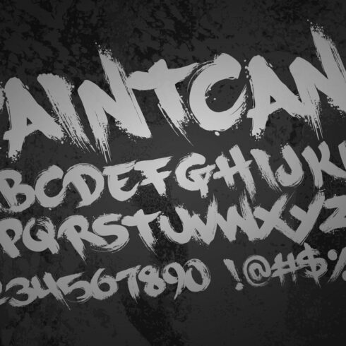Graffiti Fonts | PaintCans cover image.