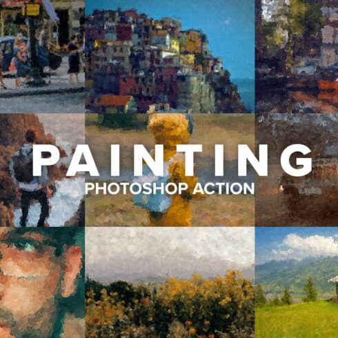 Painting Photoshop Actioncover image.