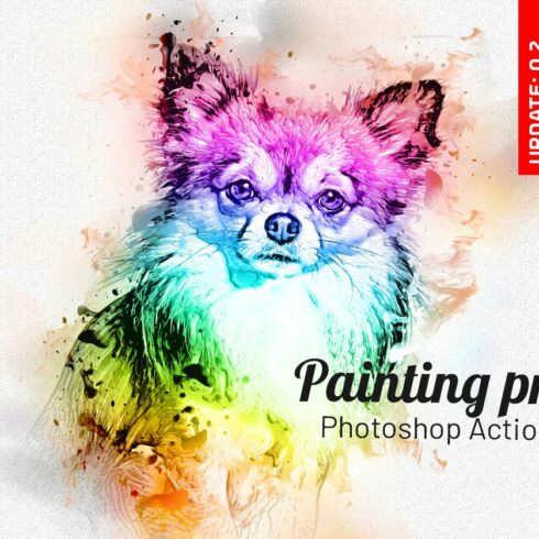 Painting Photoshop Actioncover image.