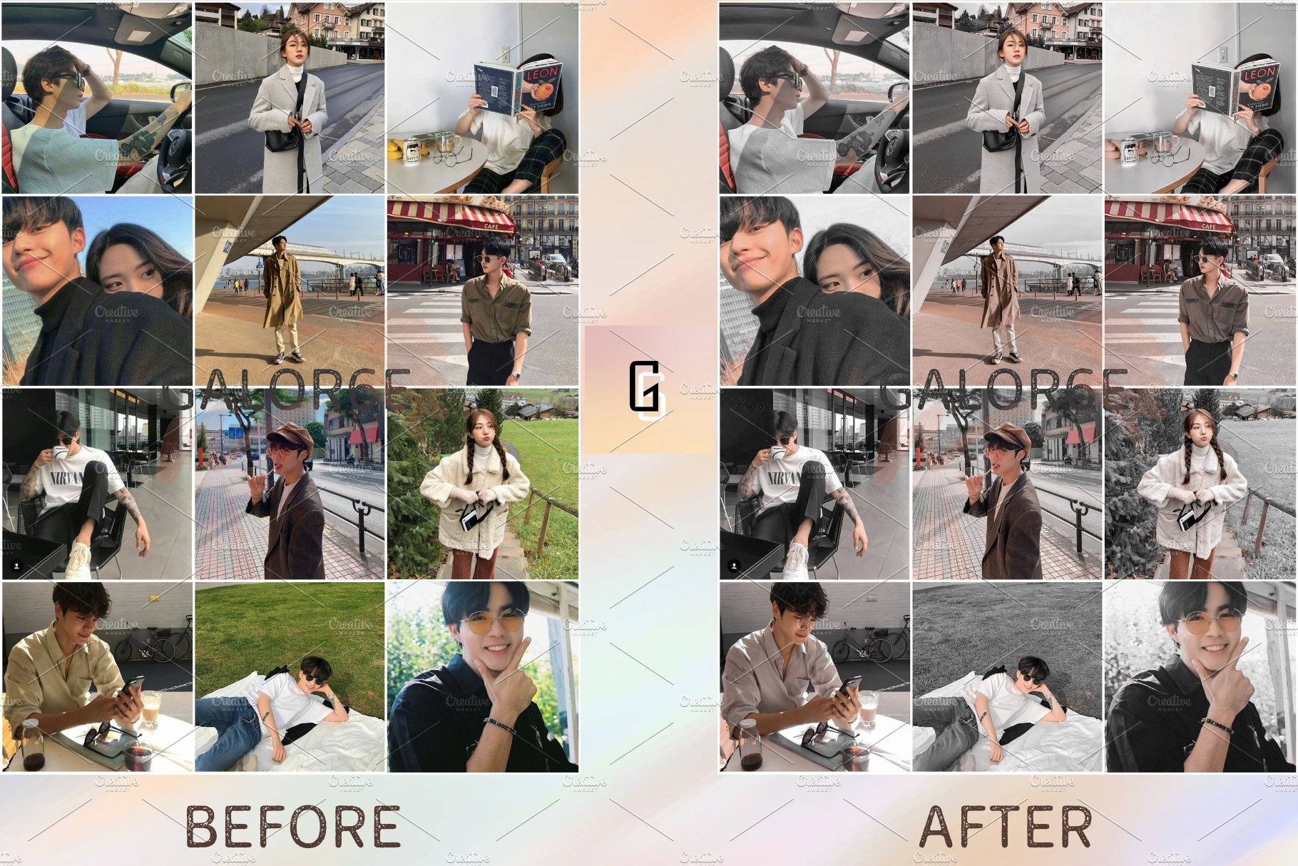 Lightroom Preset PALE by GALOR6Epreview image.