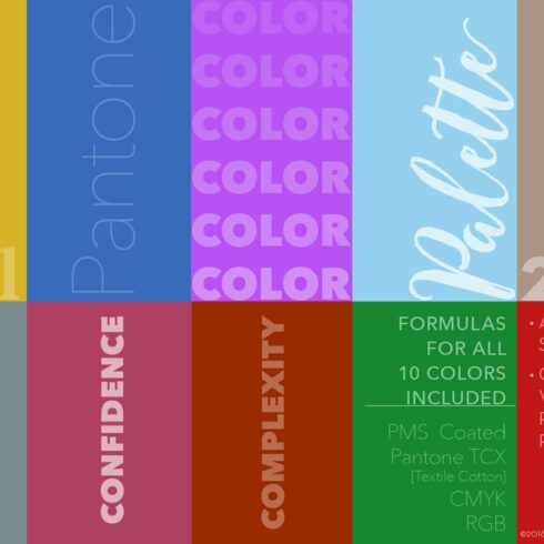 Pantone Fall 2016 Color Palettecover image.