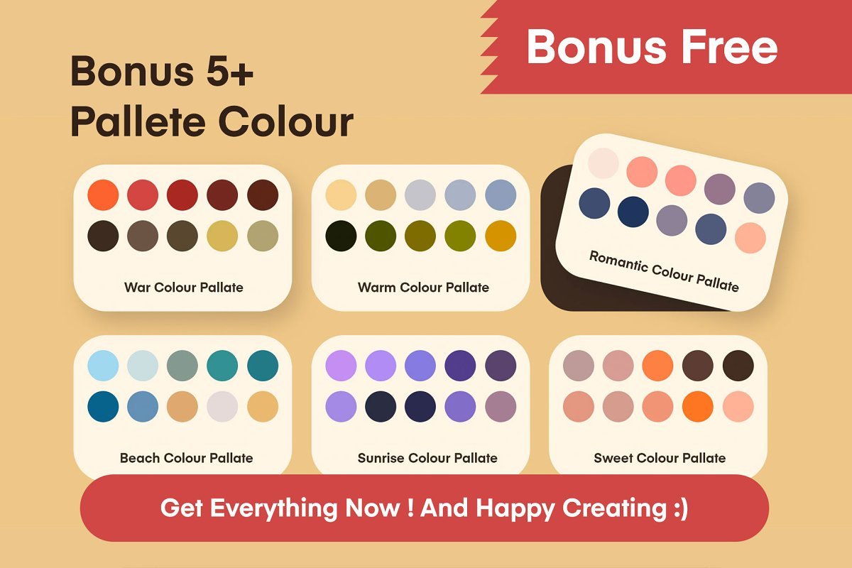 pallete colour swatch collection free 93