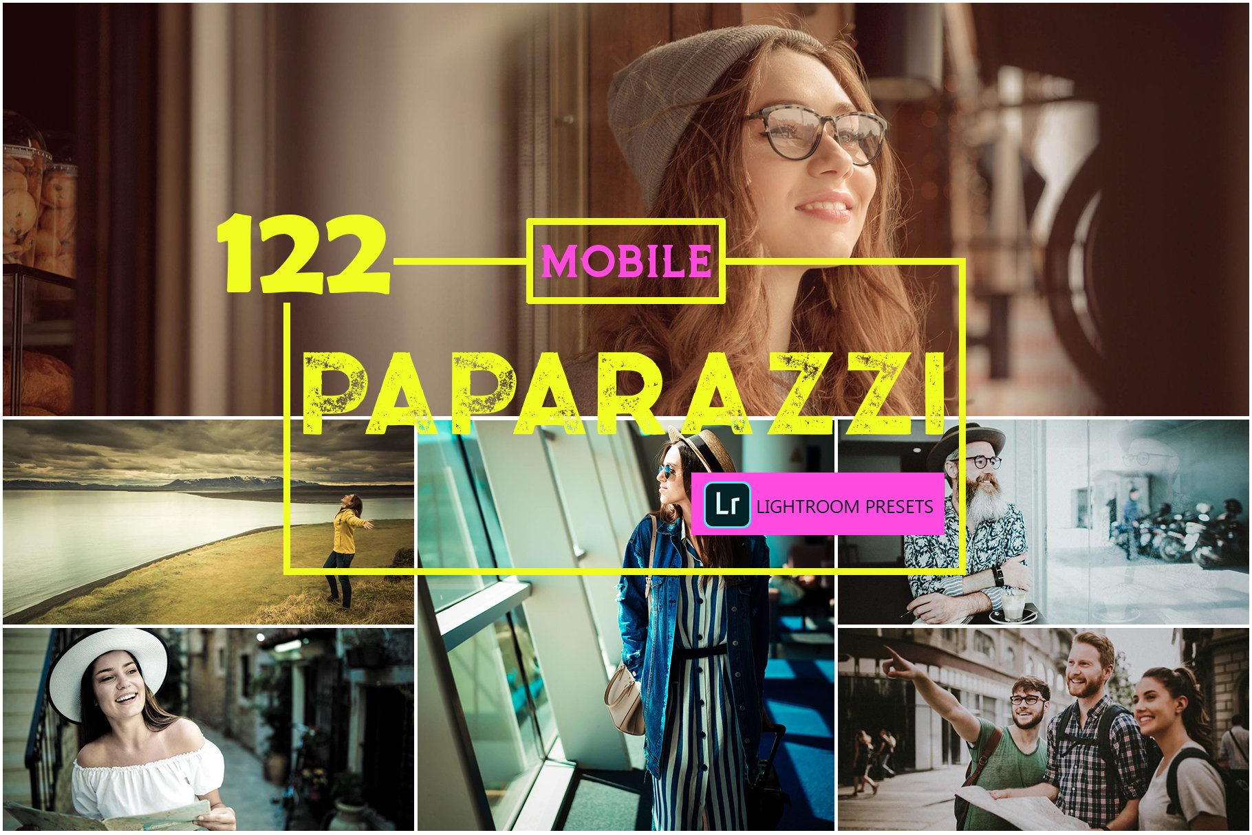 PAPARAZZI MOBILE LIGHTROOM PRESETScover image.