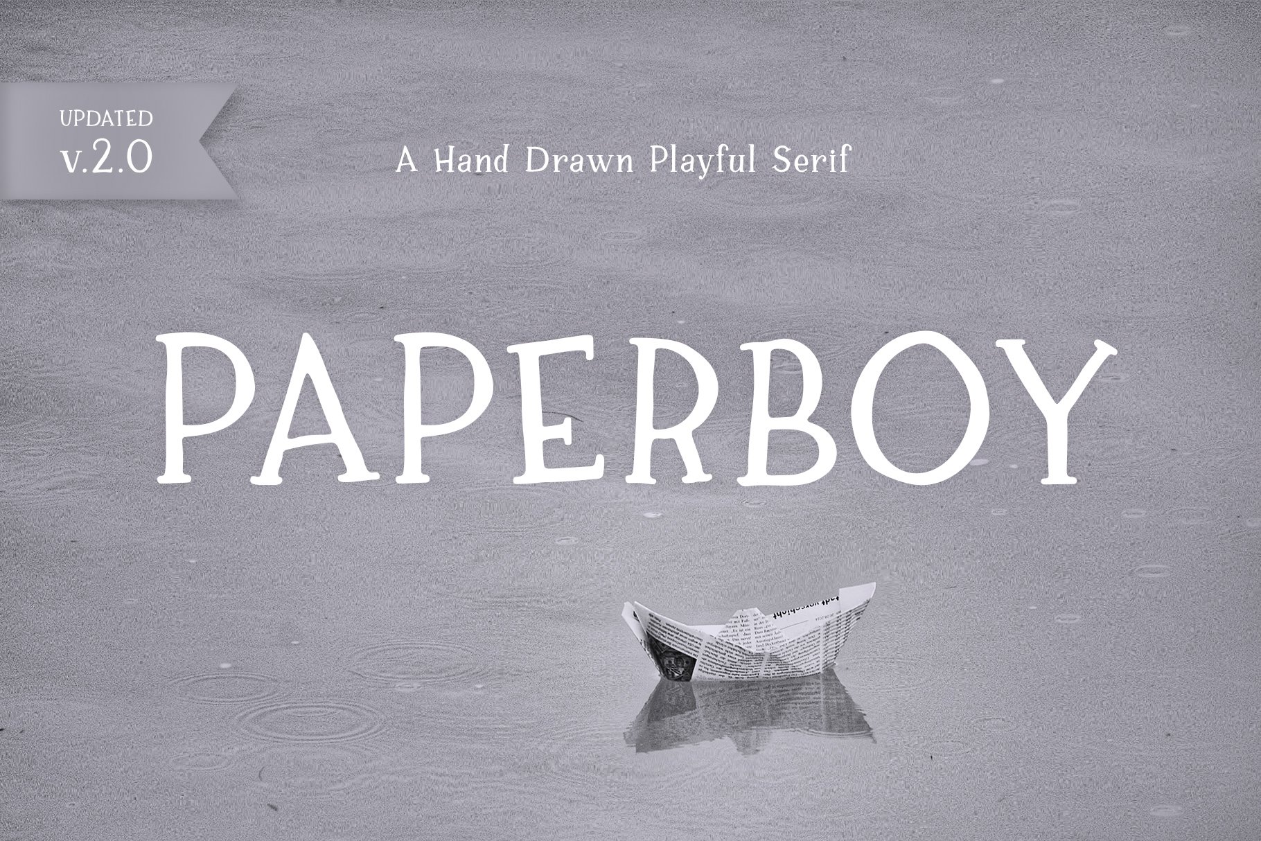 Paperboy | A Hand Drawn Serif cover image.