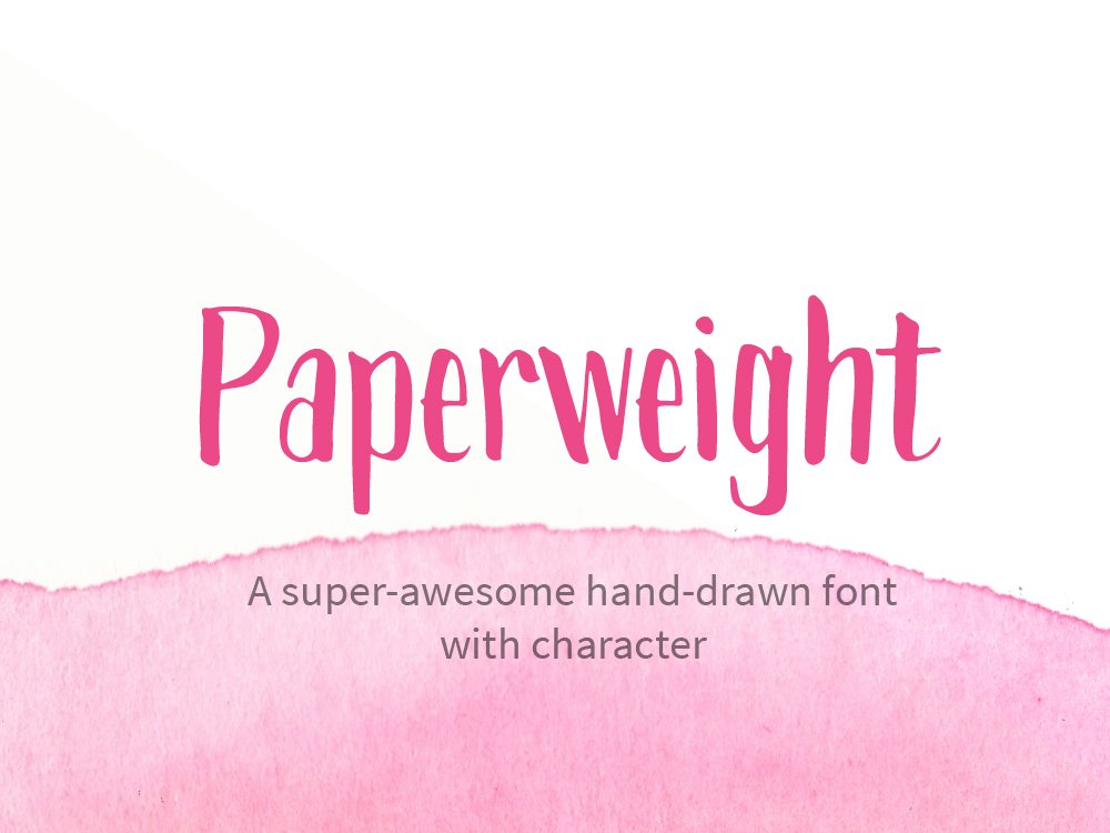 Paperweight Font cover image.