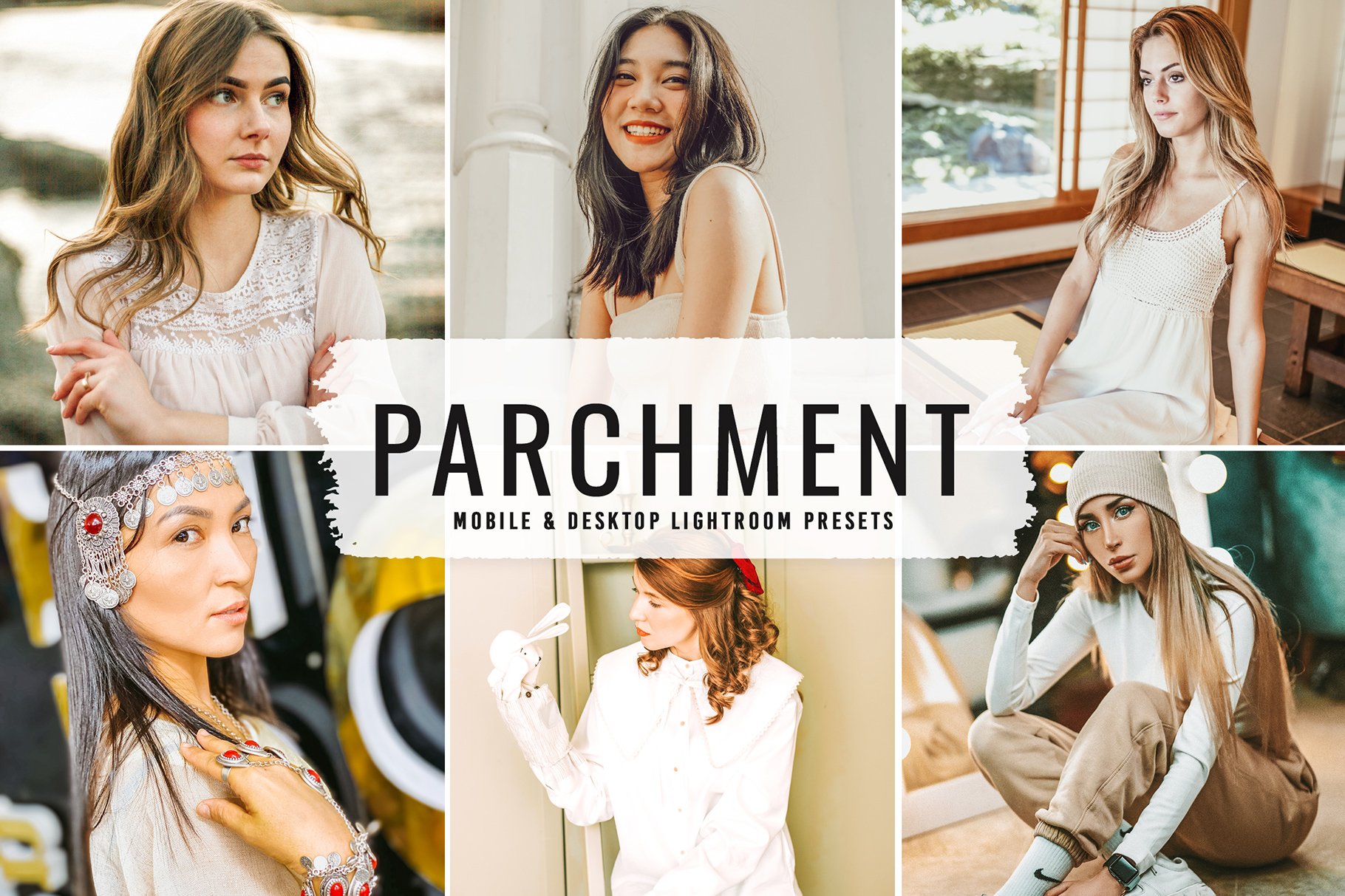 Parchment Pro Lightroom Presetscover image.