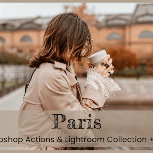 Paris Chic Photoshop Actions LUTscover image.