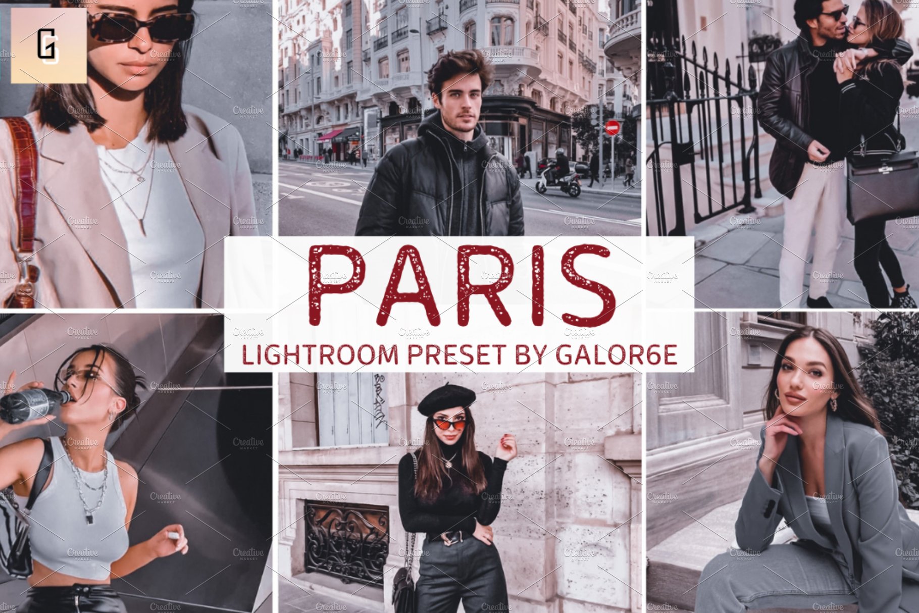 Lightroom Preset PARIS by GALOR6Ecover image.