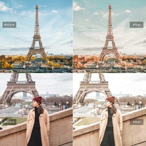 Parisian Lightroom Presets Packcover image.