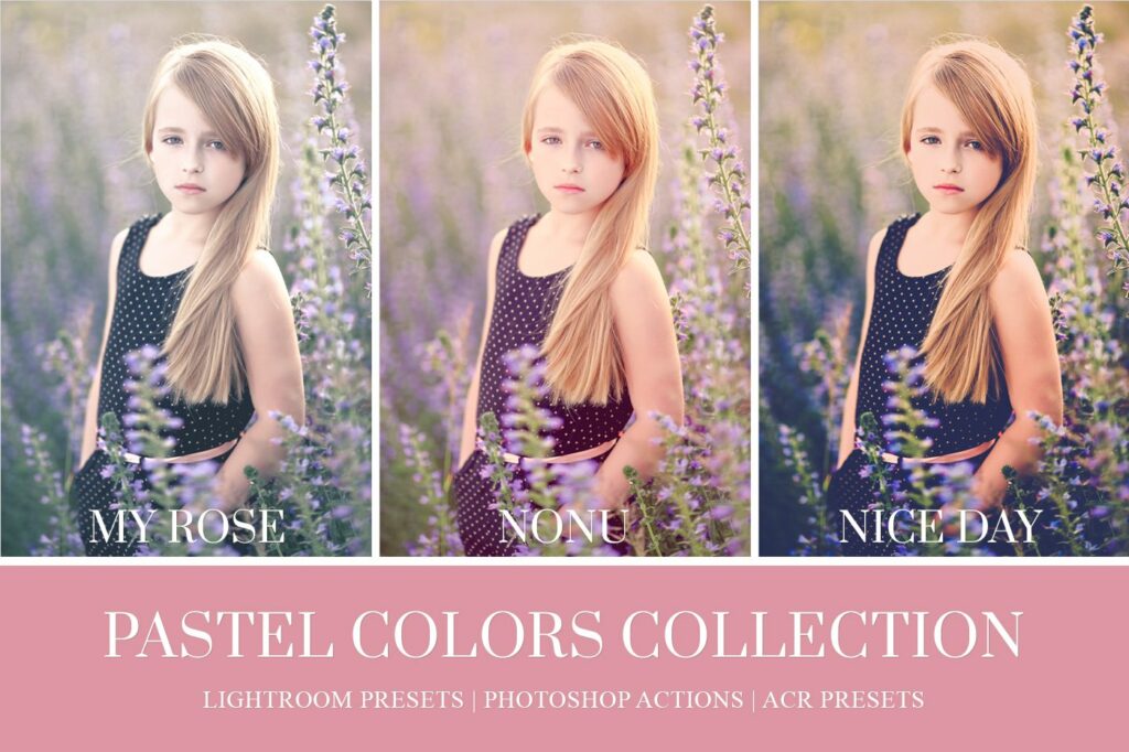 Pastel Colors Lightroom Presets MasterBundles