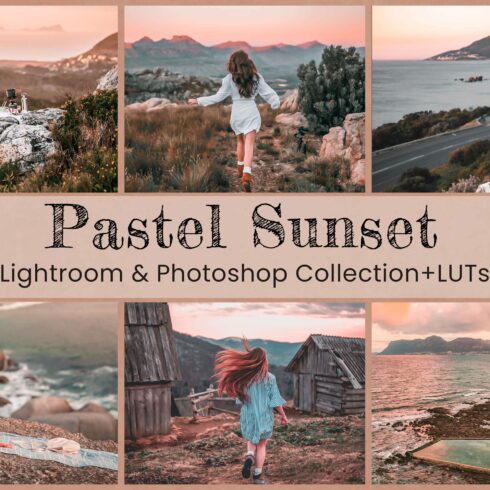 Pastel Sunset Lightroom Photoshopcover image.