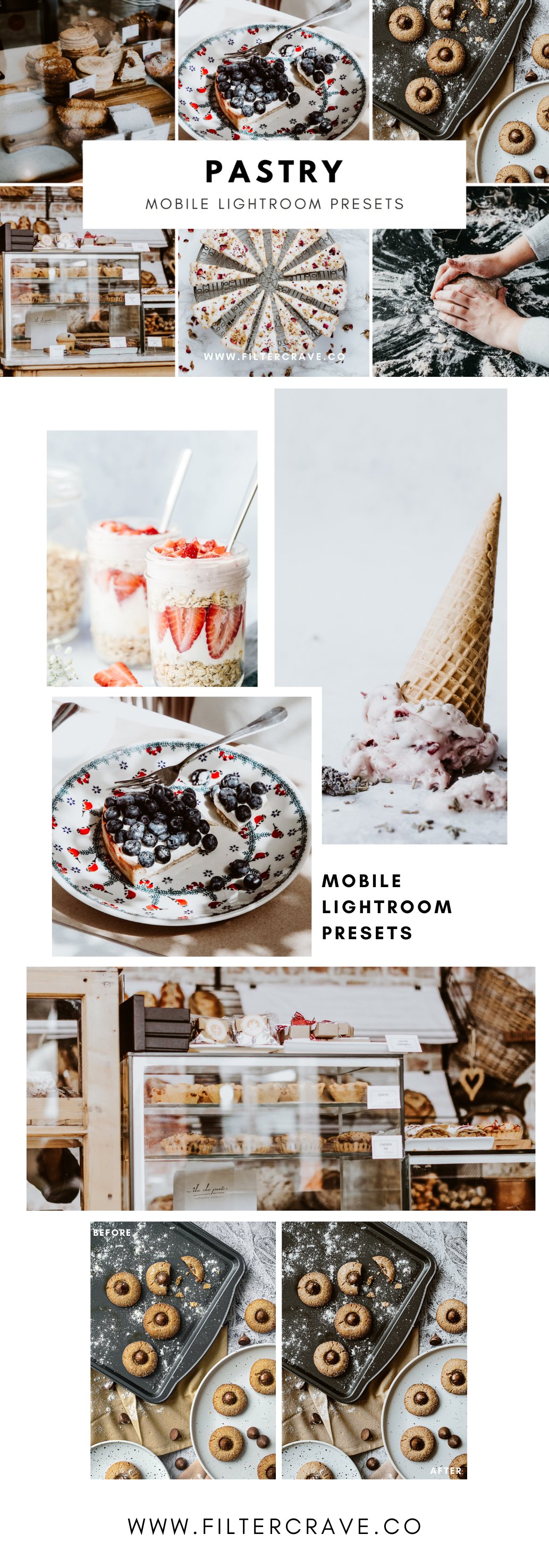 pastry collection mobile lightroom presets filtercrave 797