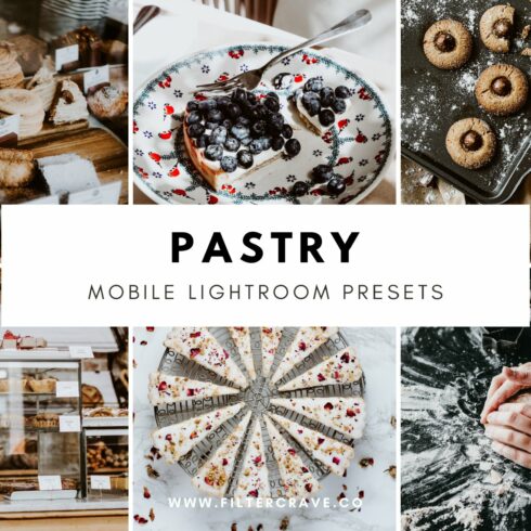 Pastry Mobile Lightroom Presetscover image.