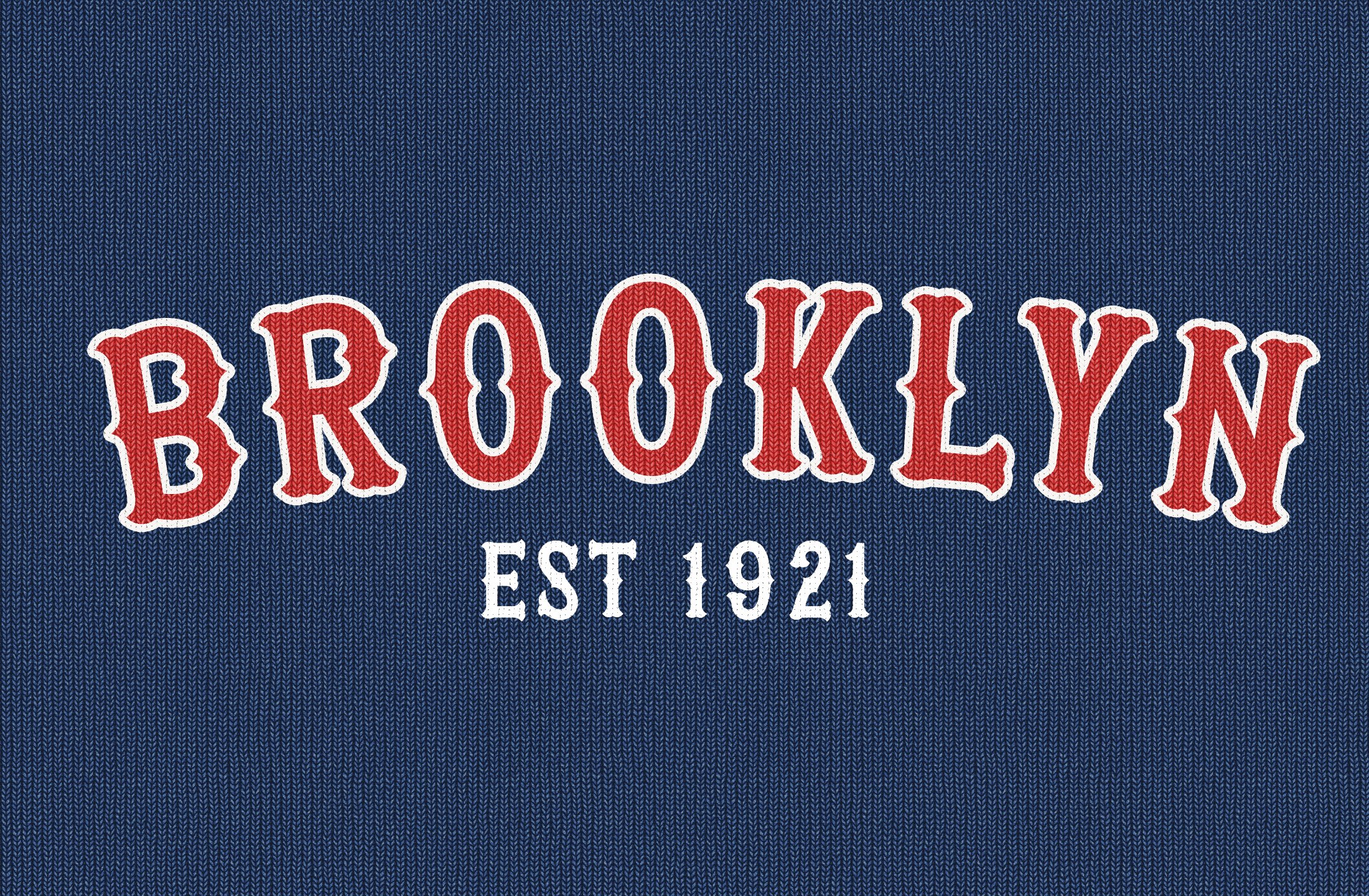 Patched – Five Baseball Fonts preview image.