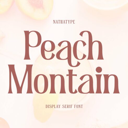 Peach Montaincover image.
