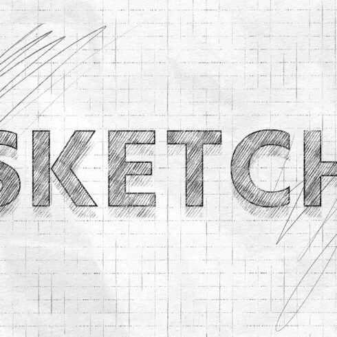 Pencil Sketch Text Effectcover image.