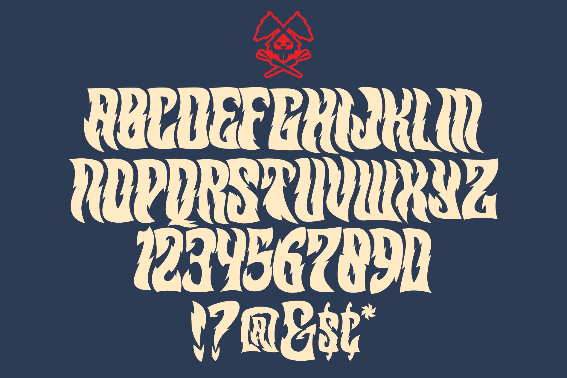 Penhorn Park | Wicked Display Font preview image.