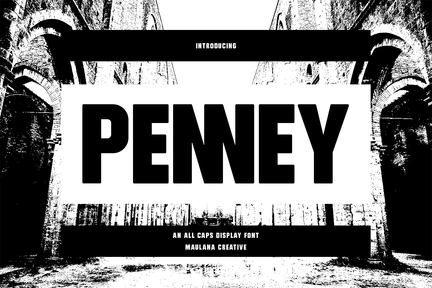 Penney All Caps Sans Serif Displaycover image.