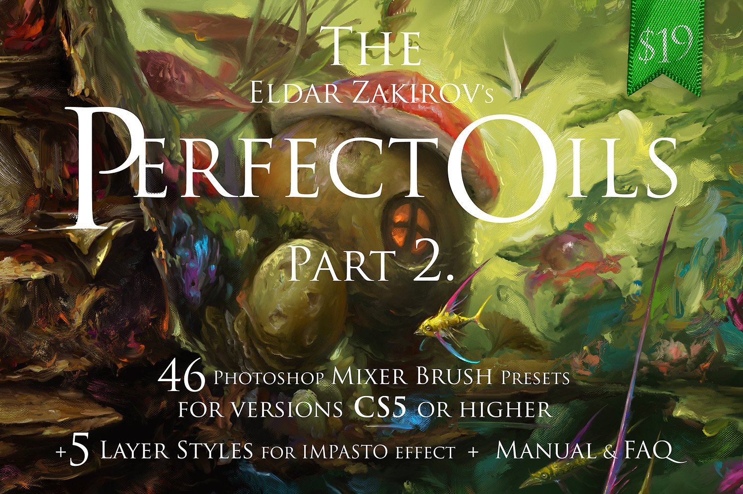 Perfect Oils Part2: 46+ MixerBrushescover image.